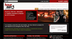 Desktop Screenshot of hour-zero.com